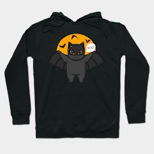 The Bat Neko Black Version Hoodie